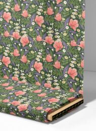 Petal flower style with pink,green colors - Image 4