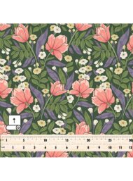 Petal flower style with pink,green colors - Image 5