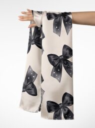 Bow others style with black, white colors - Image 3