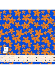 Bloom flower style with blue, orange colors - Image 5