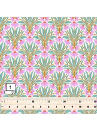 Petal flower style with pink,green colors - Image 5