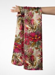 Bloom flower style with pink,green colors - Image 3