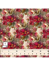 Bloom flower style with pink,green colors - Image 5