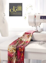 Bloom flower style with pink,green colors - Image 7