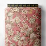 Petal flower style with pink,white colors