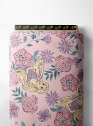 Bloom flower style with pink,purple colors