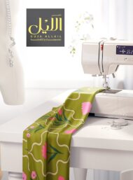 Bloom flower style with pink,green colors - Image 7