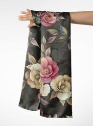 Petal flower style with red,white colors - Image 3