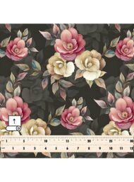 Petal flower style with red,white colors - Image 5