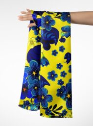 Petal flower style with blue,yellow colors - Image 3
