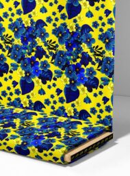 Petal flower style with blue,yellow colors - Image 4