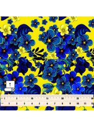 Petal flower style with blue,yellow colors - Image 5