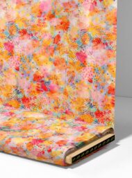 Leaf flower style with pink,orange colors - Image 4