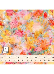 Leaf flower style with pink,orange colors - Image 5