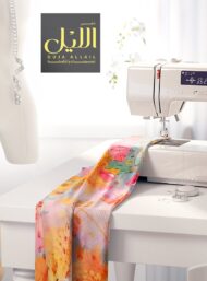 Leaf flower style with pink,orange colors - Image 7