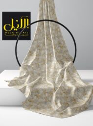 Leaf flower style with brown,white colors - Image 2