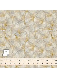 Leaf flower style with brown,white colors - Image 5