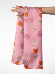 Bloom flower style with red,pink colors - Image 3