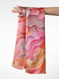 Layer abstract style with pink,orange colors - Image 3