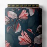 Petal flower style with red,pink colors