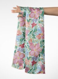 Petal flower style with pink,green colors - Image 3