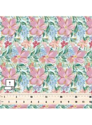 Petal flower style with pink,green colors - Image 5