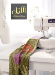 Rose flower style with purple,brown colors - Image 7