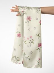 Bloom flower style with pink,green colors - Image 3