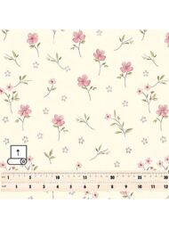 Bloom flower style with pink,green colors - Image 5