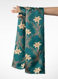 Petal flower style with green, yellow colors - Image 3