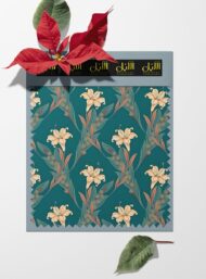 Petal flower style with green, yellow colors - Image 6