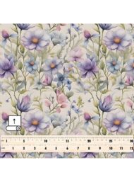 Petal flower style with purple,pink colors - Image 5