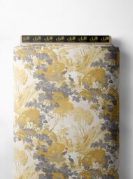 Flower nature style with yellow,grey colors