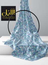 Petal flower style with blue,green colors - Image 2