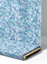 Petal flower style with blue,green colors - Image 4