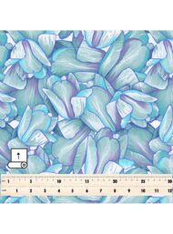 Petal flower style with blue,green colors - Image 5