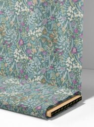 Leaf flower style with green,purple colors - Image 4