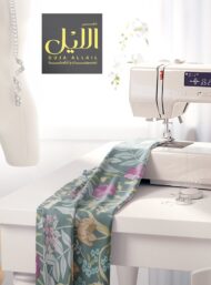 Leaf flower style with green,purple colors - Image 7