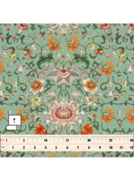 Bloom flower style with green,orange colors - Image 5