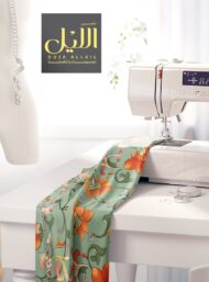 Bloom flower style with green,orange colors - Image 7