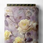 Rose flower style with yellow,white colors