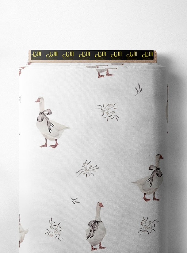 LAI01-2680_1.jpg Goose animal style with white colors - Image 1