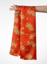 Palm flower style with red,yellow colors - Image 3
