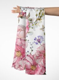 Petal flower style with pink,white colors - Image 3