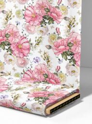 Petal flower style with pink,white colors - Image 4