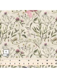 Leaf flower style with pink,green colors - Image 5