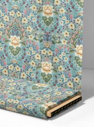 Bloom flower style with green,pink colors - Image 4