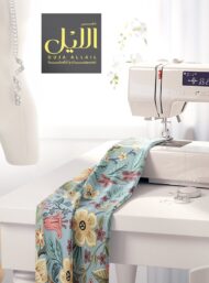 Bloom flower style with green,pink colors - Image 7