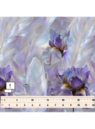 Petal flower style with purple,white colors - Image 5