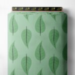 Leaf nature style with green colors